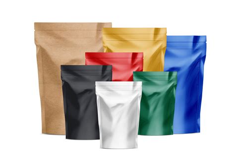 flexible pouches for packaging.